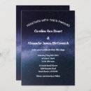 Search for starry night wedding invitations Galaxy