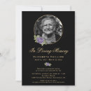 Search for floral memorial service invitations Funeral