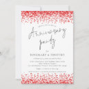 Search for red glitter invitations Glam
