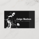Search for stringed instrument business cards Music