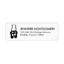 Search for black shoe return address labels Dance