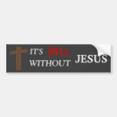 Search for hell bumper stickers Christian