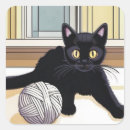 Search for cute black kitten stickers Halloween