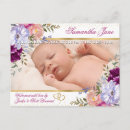 Search for birth flowers postcards Baby girl
