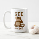 Search for evil monkeys mugs Funny
