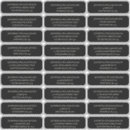 Search for invitation address stickers Black and white