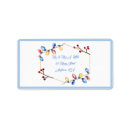 Search for light yellow return address labels Elegant