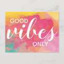 Search for positivity postcards Colourful