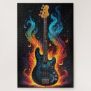 Search for electric guitar puzzles Cool