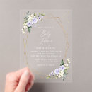 Search for purple gold baby shower invitations Greenery