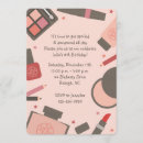 Search for lipstick birthday invitations Nail polish