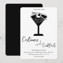 Search for costumes and cocktails invitations Boos and booze