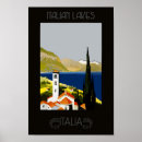 Search for vintage lake posters Illustration