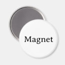 Search for text design magnets Birthday