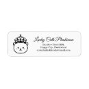 Search for royal crown return address labels Tiara