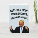 Search for trump dad cards Tremendous
