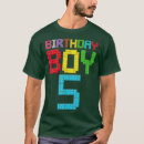 Search for 5 year old birthday tshirts Astronaut