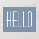 Search for hello typography postcards Script