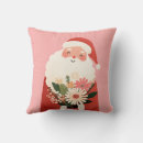 Search for pink santa claus cushions Xmas