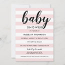 Search for striped baby shower invitations Mother to be