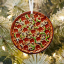 Search for pepperoni pizza christmas tree decorations Funny