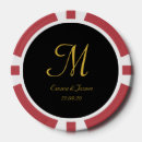 Search for black and gold poker chips Party