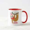 Search for sloth christmas mugs Animal