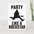 Search for rock star birthday cards Guitar