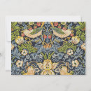 Search for william morris invitations Strawberry thief