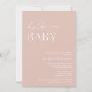 Search for hello baby shower invitations Simple