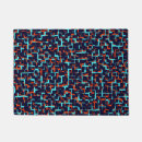 Search for blue and orange doormats Unique