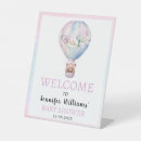 Search for hot air balloon welcome signs Baby shower
