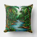 Search for tropical jungle cushions Greenery