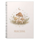 Search for mushroom notebooks Cottagecore