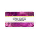 Search for royal purple return address labels Swirls