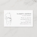Search for ad cards invites Woman