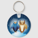 Search for love winter key rings Birds