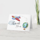 Search for airplane thank you cards Watercolor