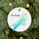 Search for parakeet christmas tree decorations Animals