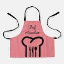 Search for pink chef aprons Cooking