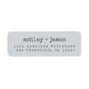Search for modern blue return address labels Rsvp