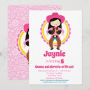 Search for cowboy 4th birthday invitations Cowgirl