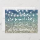 Search for beach string lights invitations Tropical