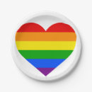 Search for rainbow paper plates Pride