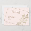 Search for blush and gold bridal shower invitations Bride