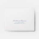 Search for dusty blue envelopes Elegant