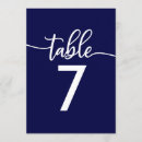 Search for navy table cards Rehearsal dinner