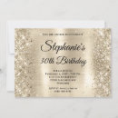 Search for champagne 30th birthday invitations Gold