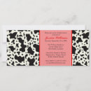 Search for cow bridal shower invitations Western