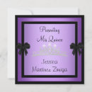 Search for purple 18th birthday invitations Glitter